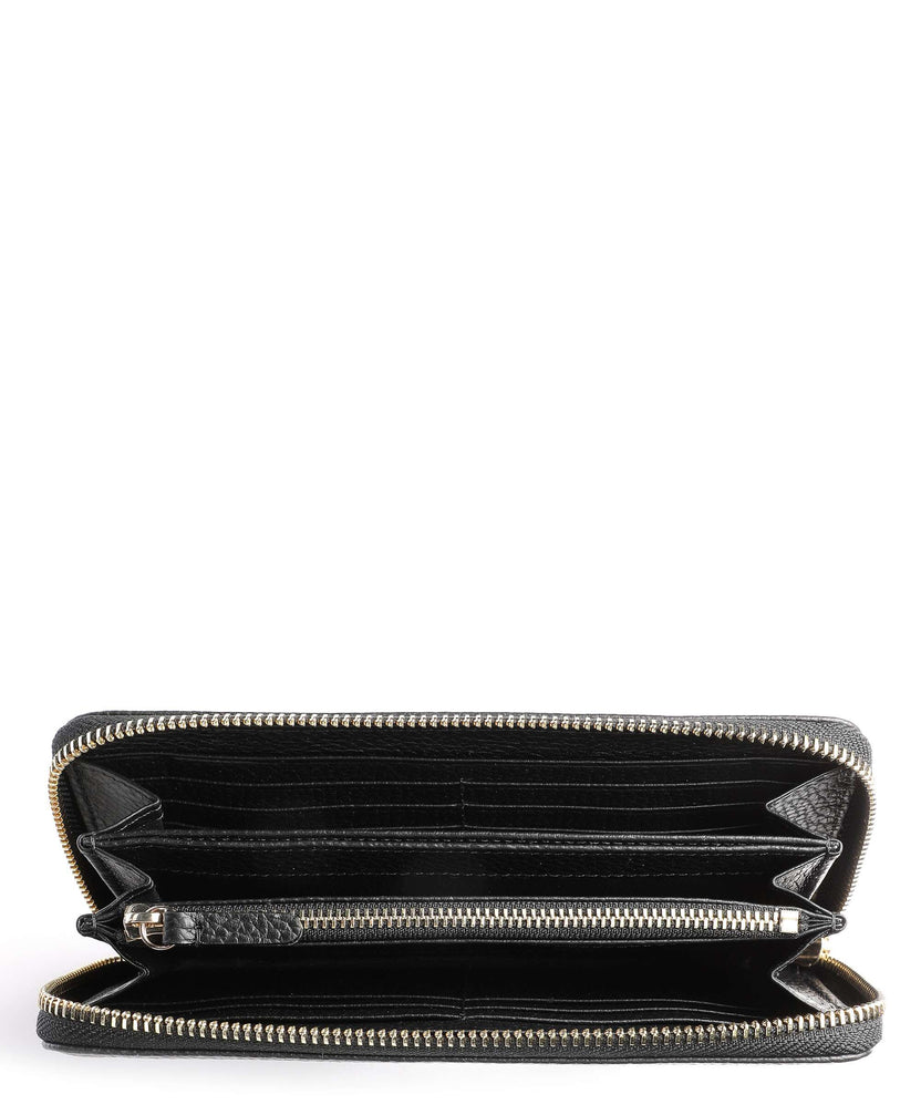 Coccinelle Metallic Soft Wallet noir