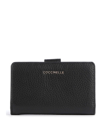 Coccinelle Metallic Soft Monedero noir