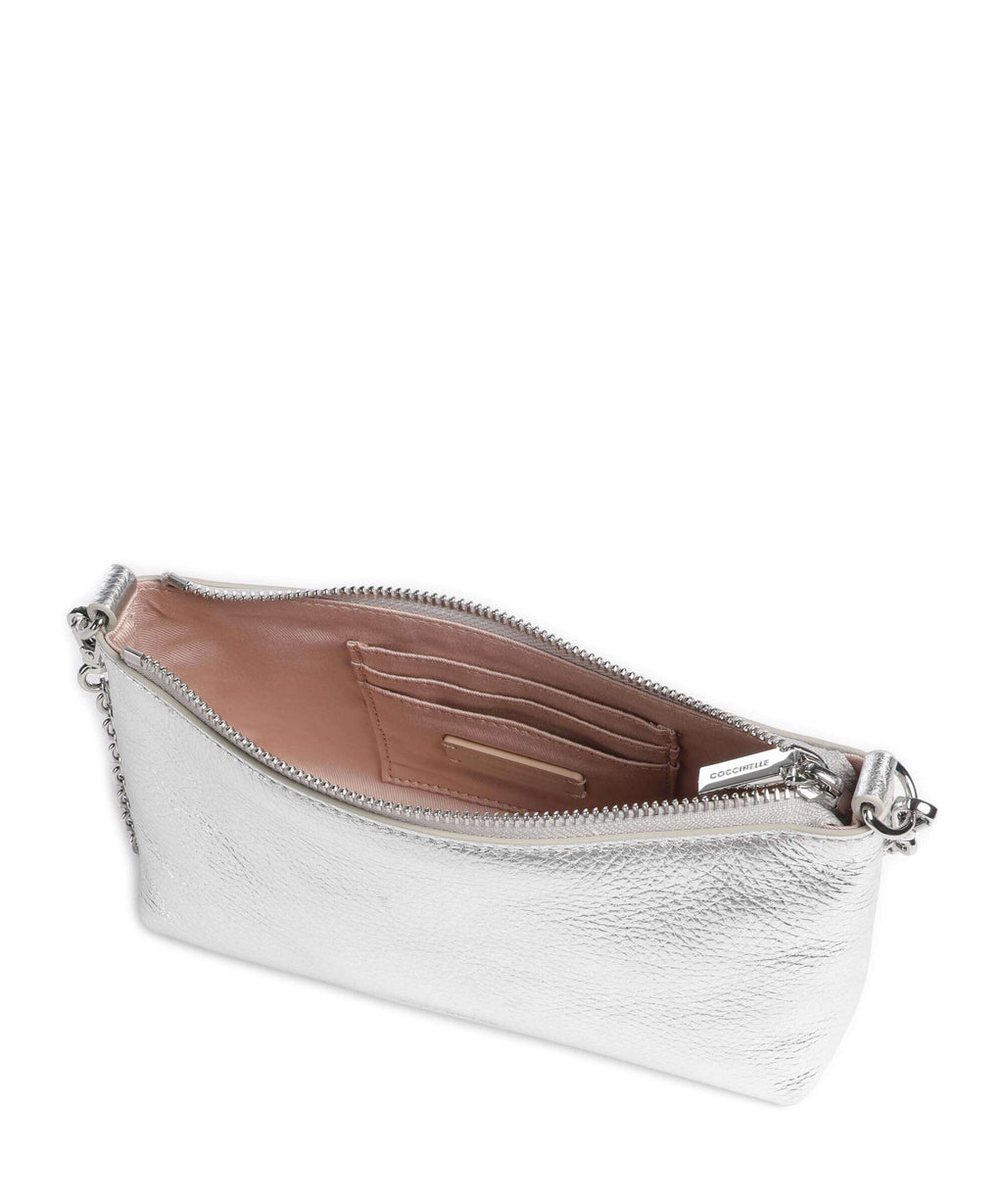 Coccinelle Aura Shoulder bag silver