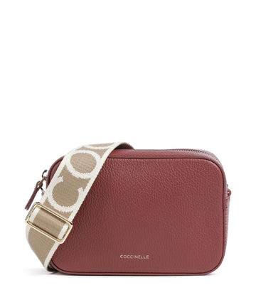 Coccinelle Tebe Bandolera brandy
