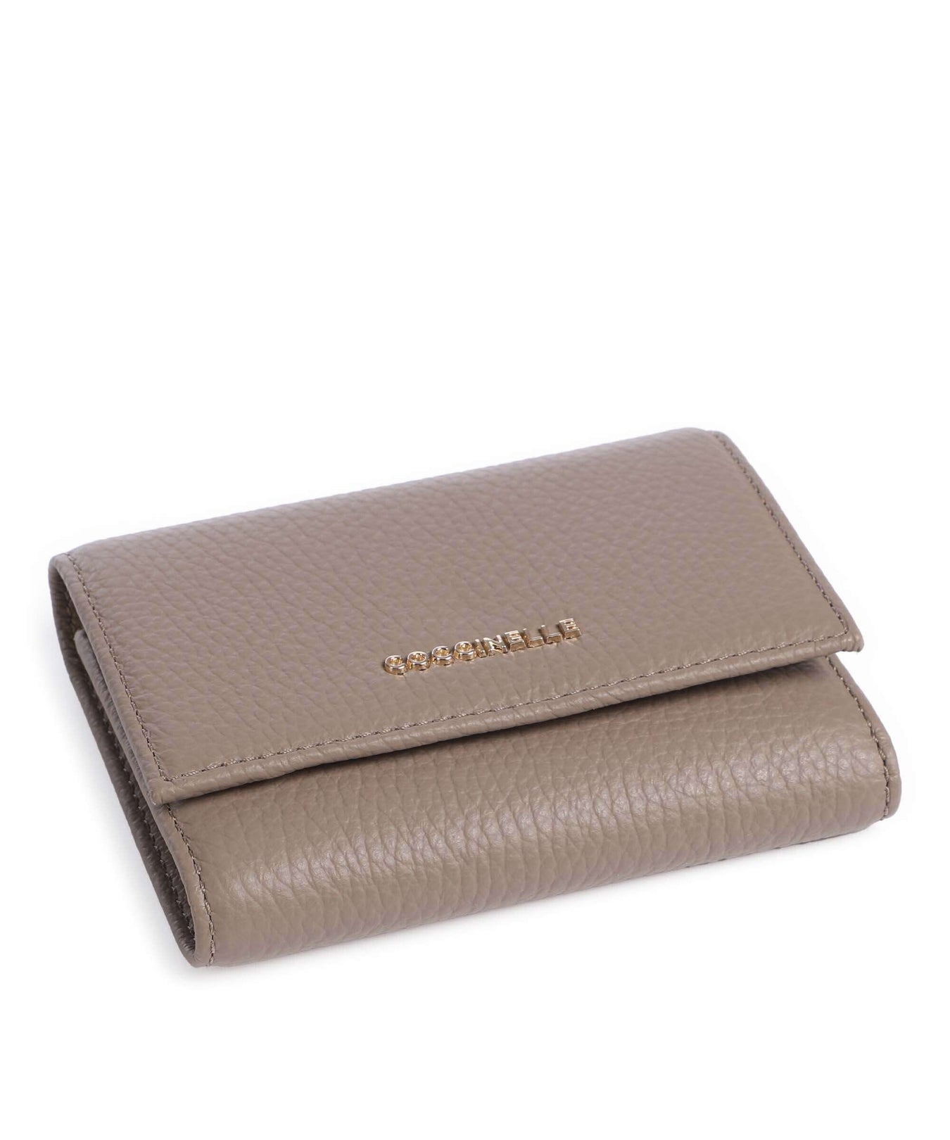 Coccinelle Metallic Soft RFID Wallet warm taupe