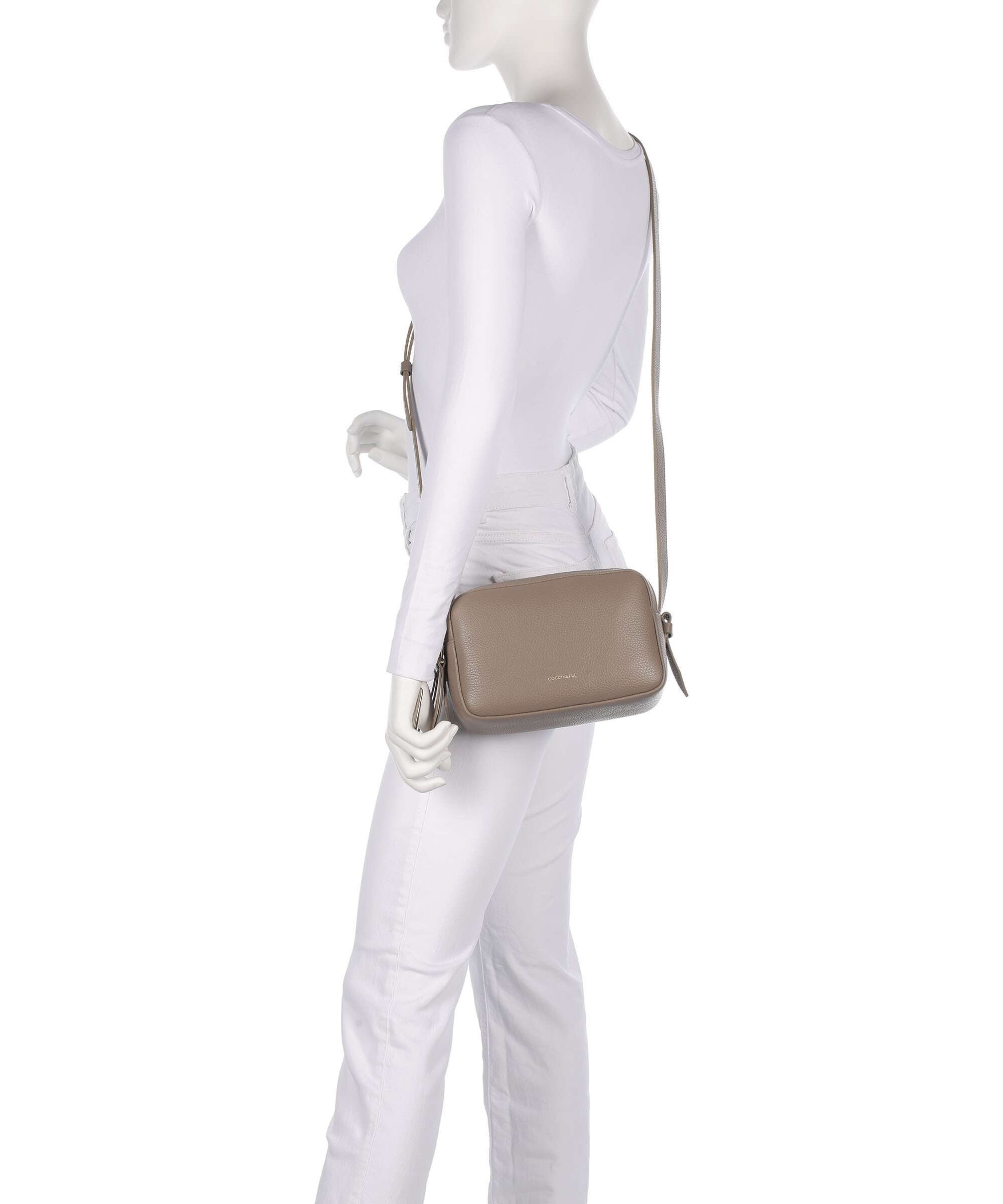 Coccinelle Malory Crossbody bag warm taupe