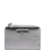 Coccinelle Metallic Smooth Metal Monedero silver