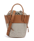 Coccinelle Myrtha Canvas Bucket bag natural/cuir