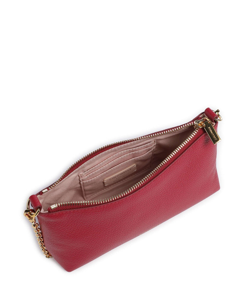 Coccinelle Aura Shoulder bag sangria