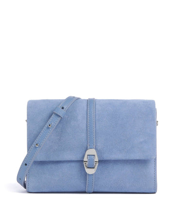 Coccinelle Dorian Suede Bandolera azul