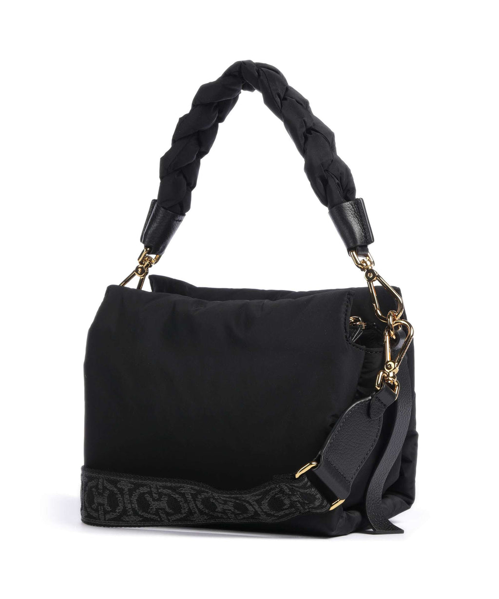 Coccinelle Boheme Puffy Nylon Handbag noir