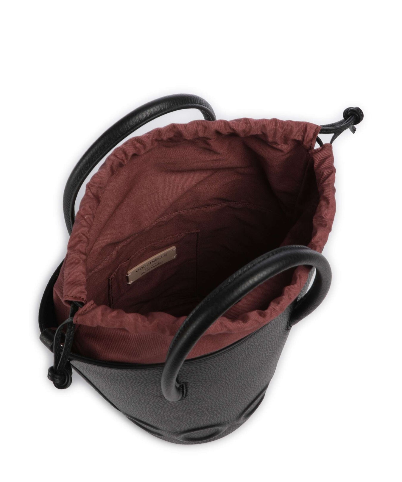 Coccinelle Myrtha Maxi Logo Bucket bag noir