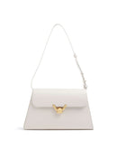 Coccinelle Dew Bolso de hombro blanco