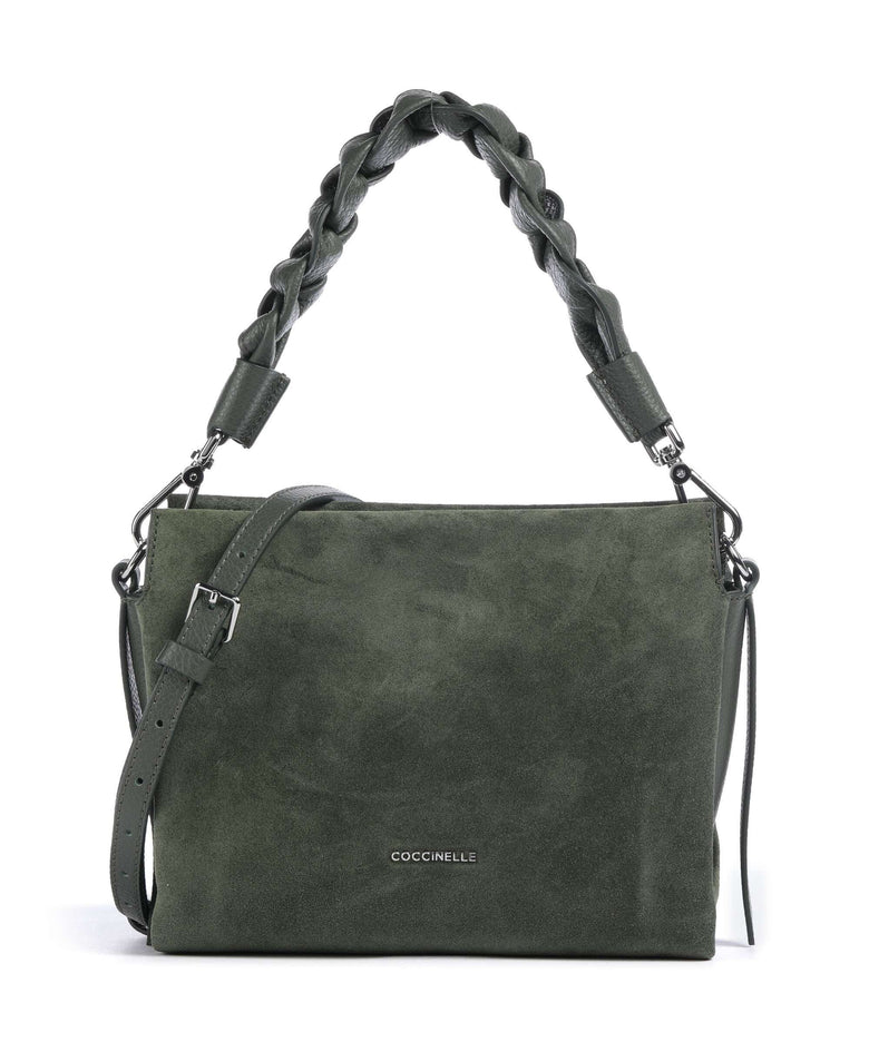 Coccinelle Boheme Suede Handbag alga