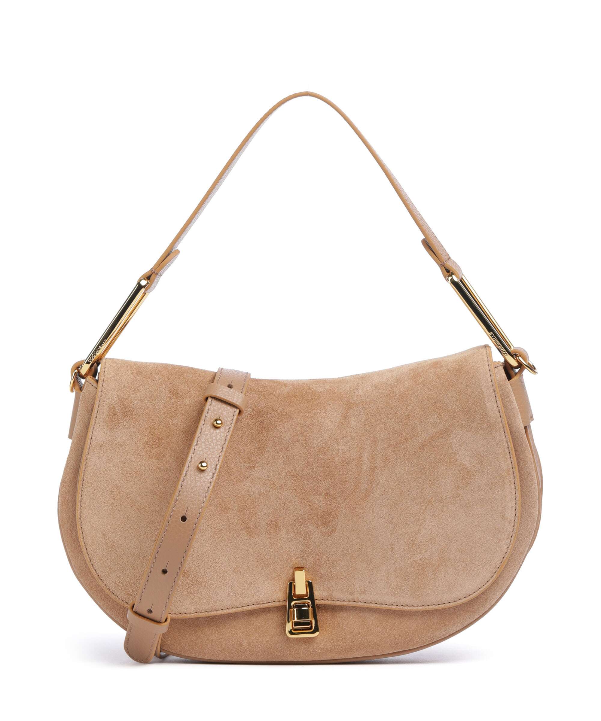 Coccinelle Magie Suede Shoulder bag skin