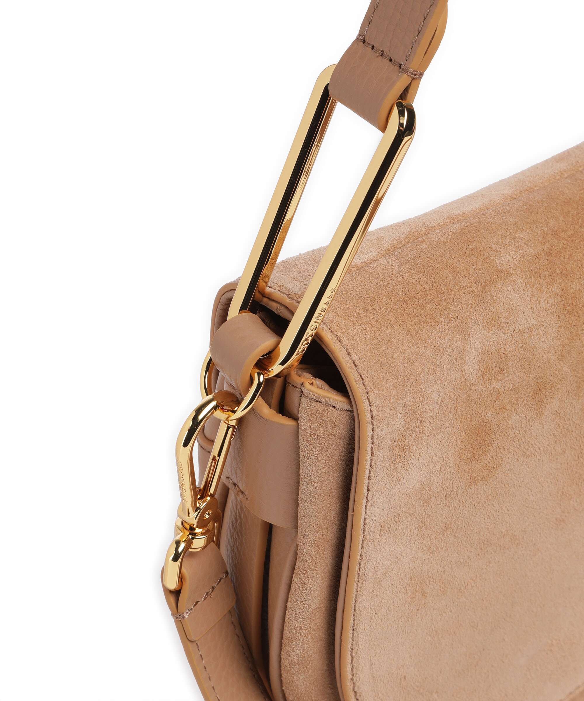 Coccinelle Magie Suede Shoulder bag skin