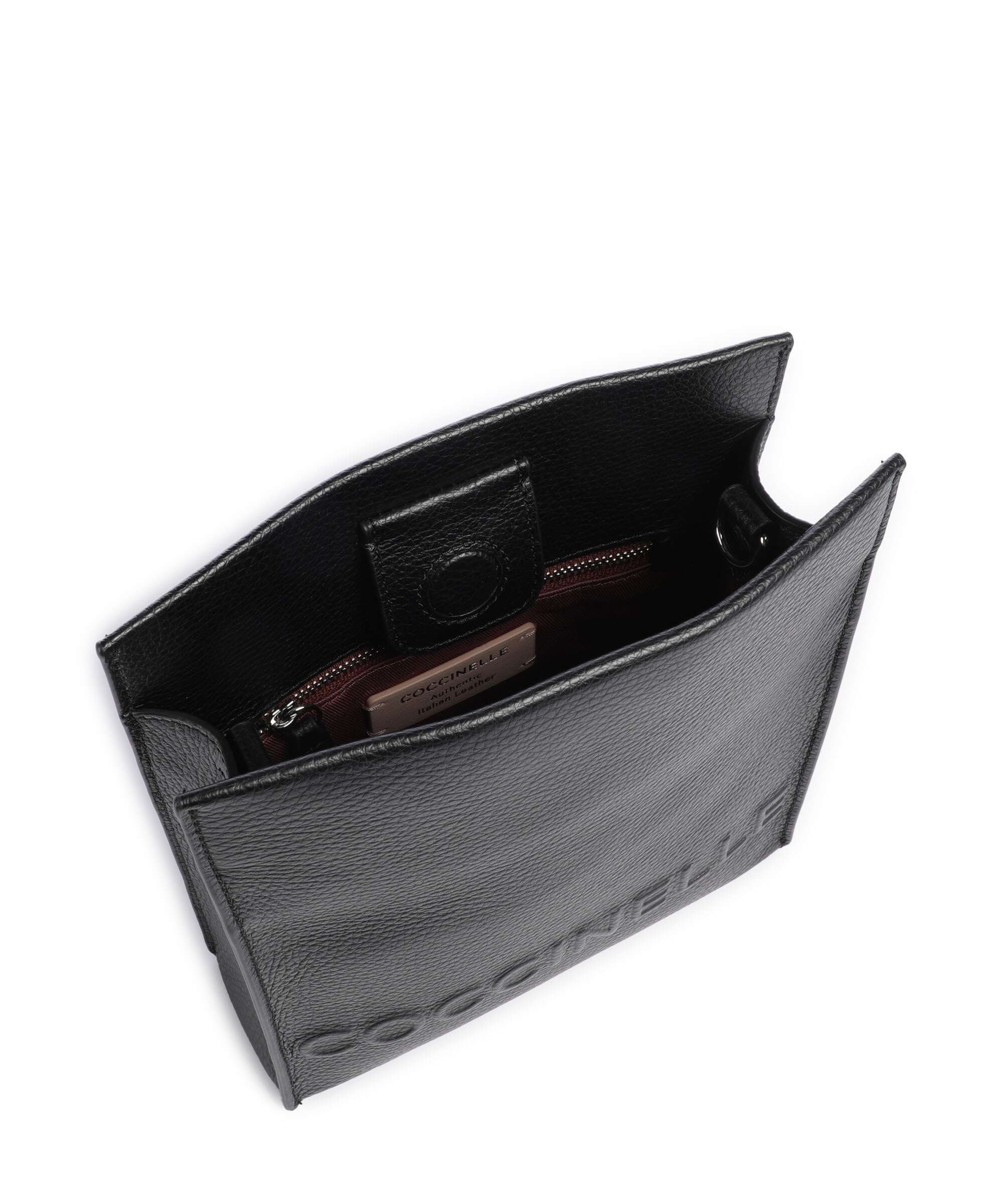 Coccinelle Myrtha Maxi Logo Crossbody bag noir