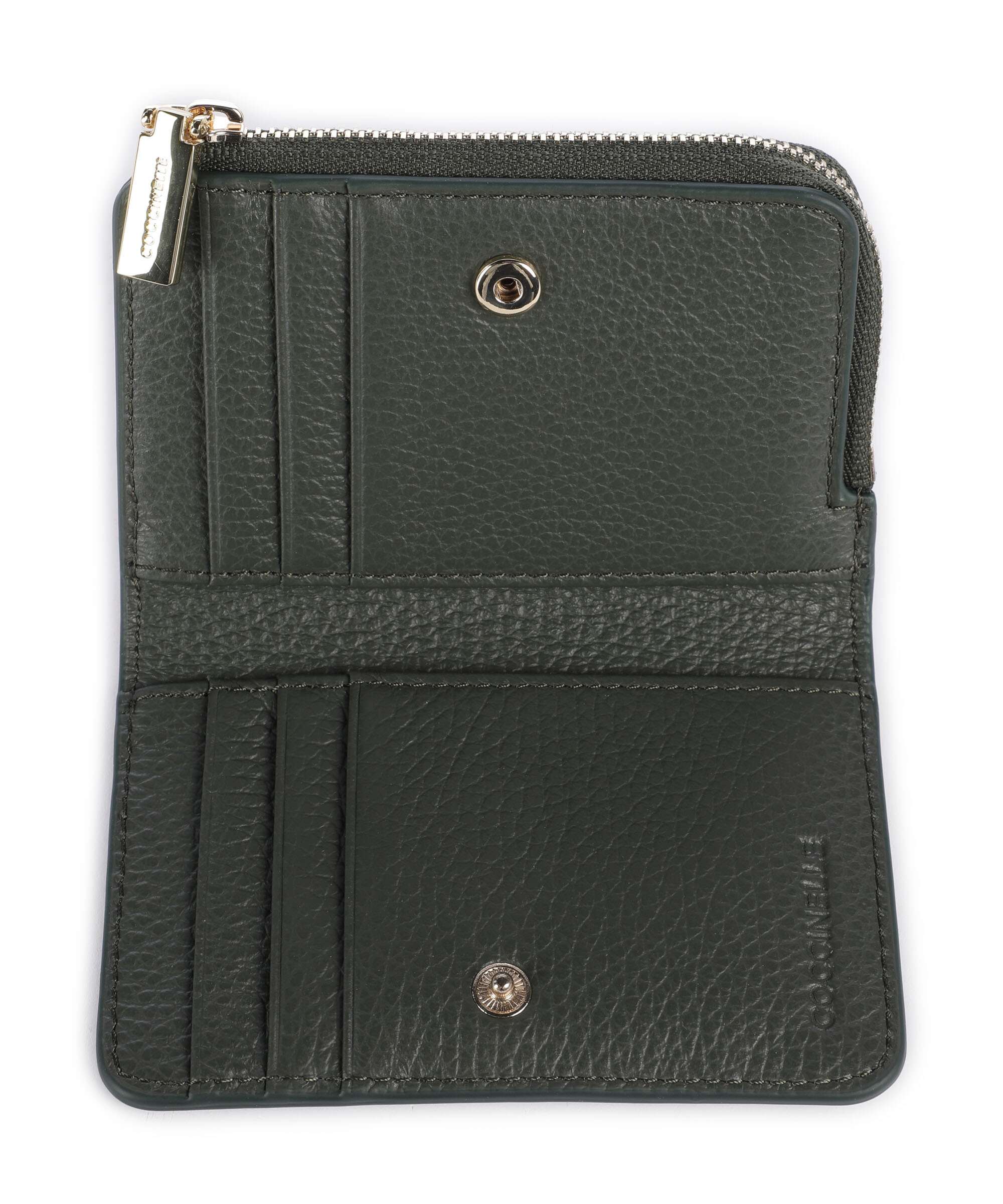 Coccinelle Metallic Soft Wallet alga