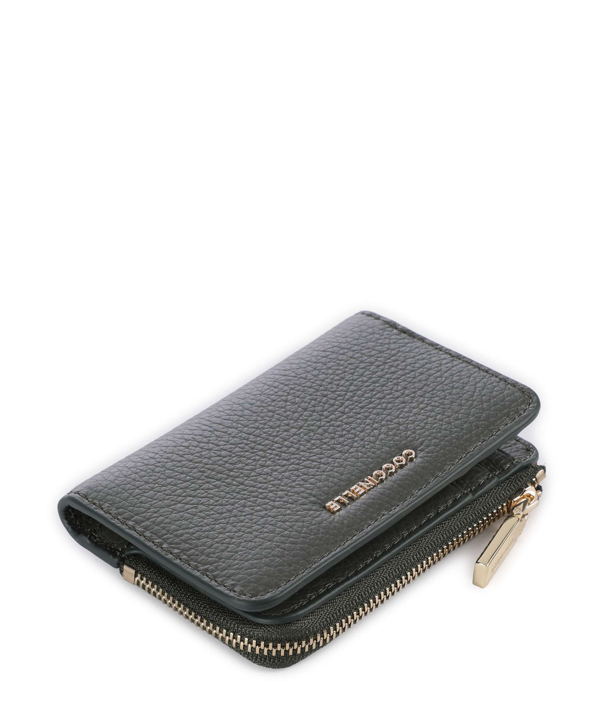Coccinelle Metallic Soft Wallet alga