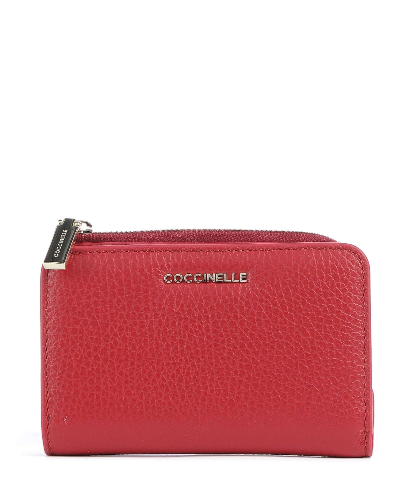 Coccinelle Metallic Soft RFID Wallet ruby