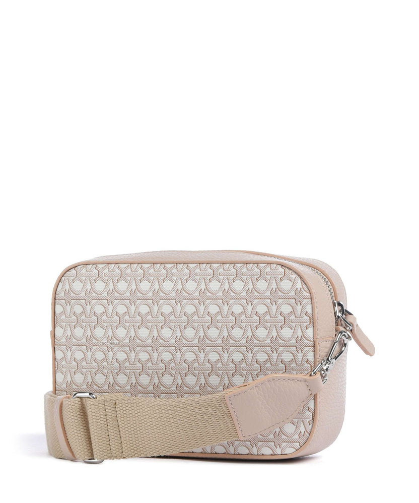 Coccinelle Tebe Monogram Crossbody bag multicolour/blanco/rosette