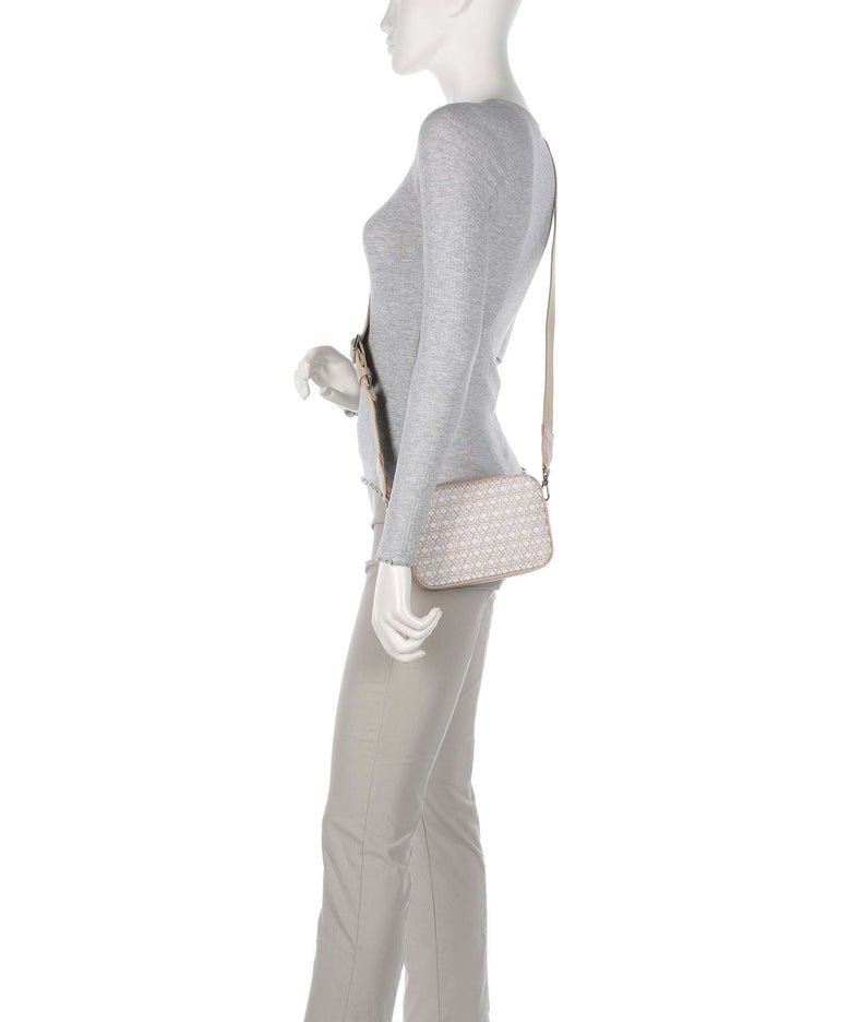 Coccinelle Tebe Monogram Crossbody bag multicolour/blanco/rosette