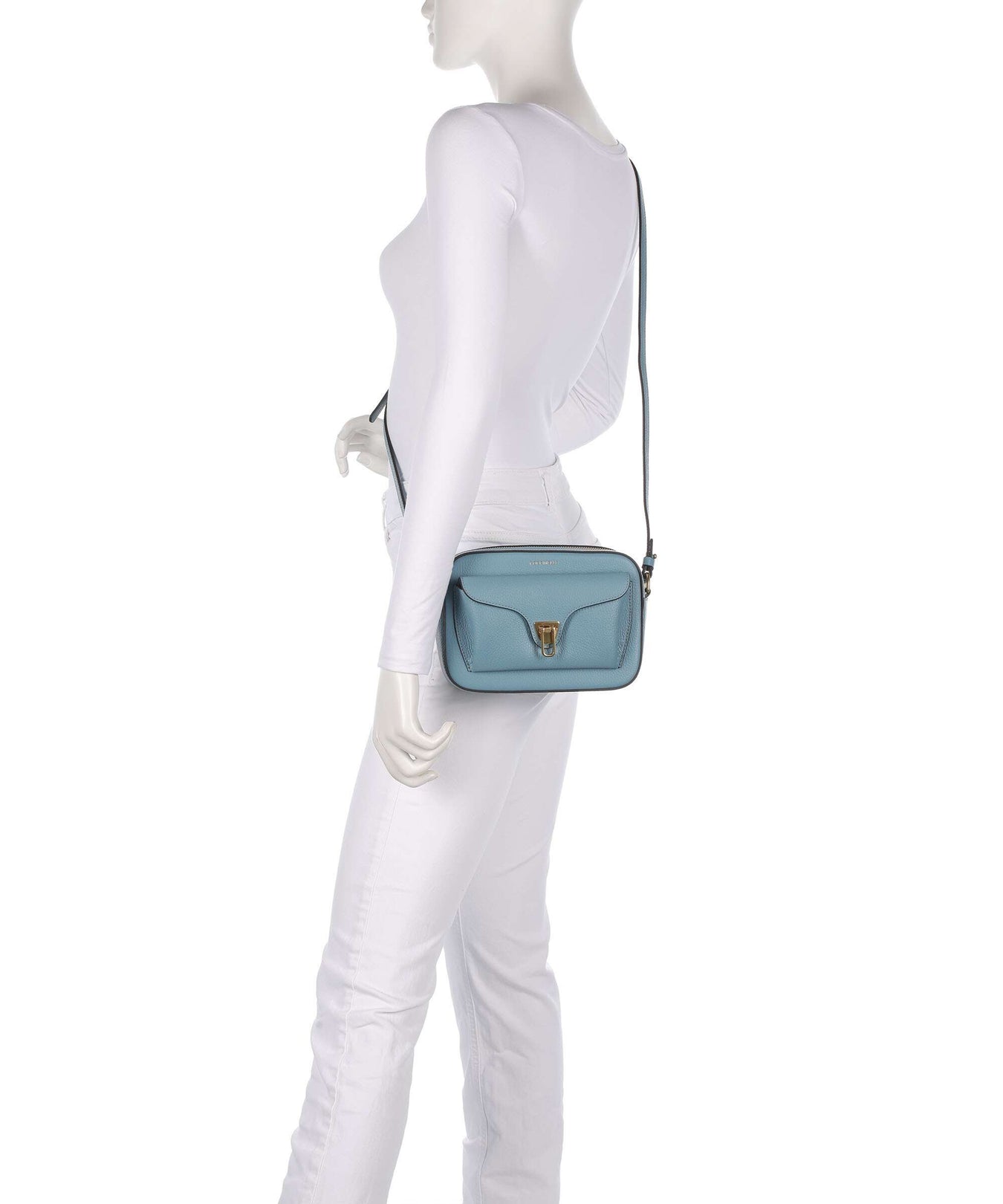 Coccinelle Beat Soft Crossbody bag arctic blue