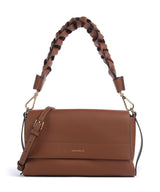 Coccinelle Boheme Grana Double Bolso de hombro cognac/noir