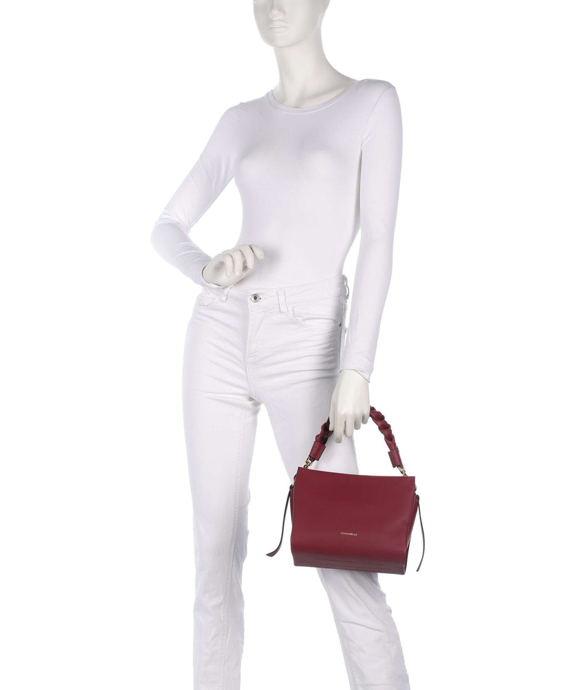 Coccinelle Boheme Grana Double Handbag ribes/prune