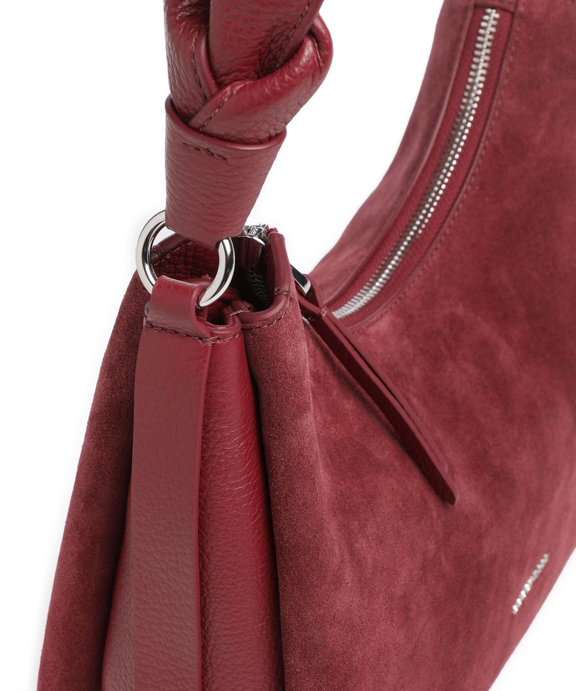 Coccinelle Boheme Suede Shoulder bag ribes