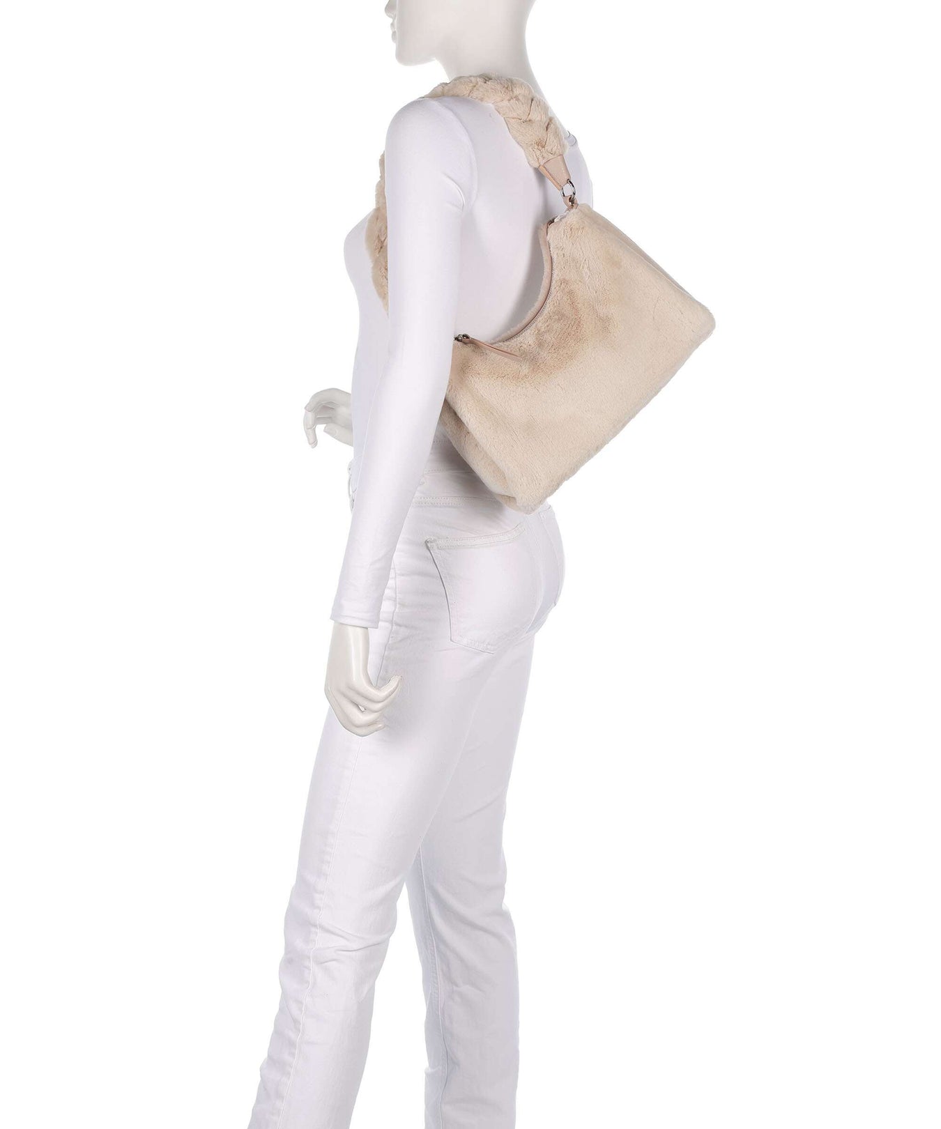 Coccinelle Boheme Shoulder bag natural/rosette