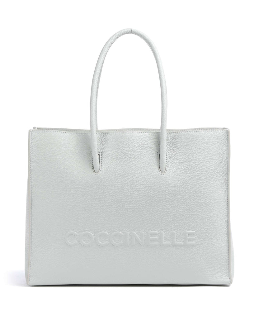 Coccinelle Myrtha Maxi Logo Tote bag snow
