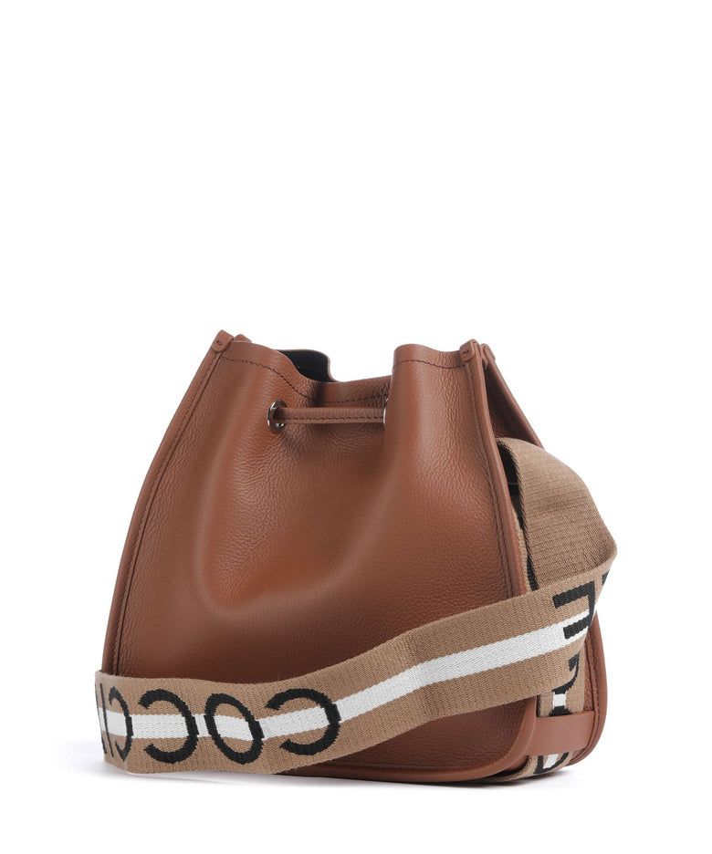 Coccinelle Raquel Bucket bag cognac/noir