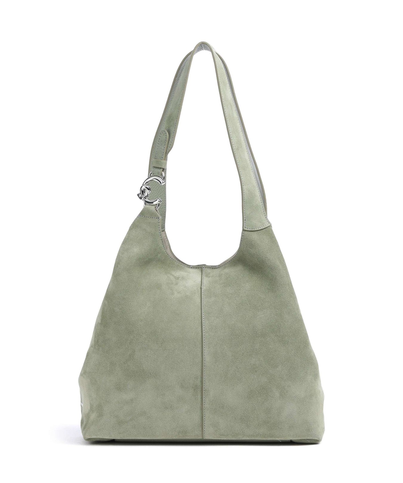 Coccinelle C-Easy Suede Hobo bag greenery