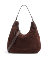 Coccinelle Rebekka Suede Bolso de hobo brunette