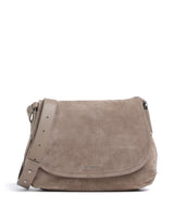 Coccinelle Rebekka Suede Bolso de hombro warm taupe