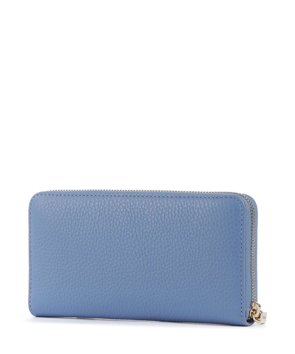 Coccinelle Metallic Soft Wallet azul