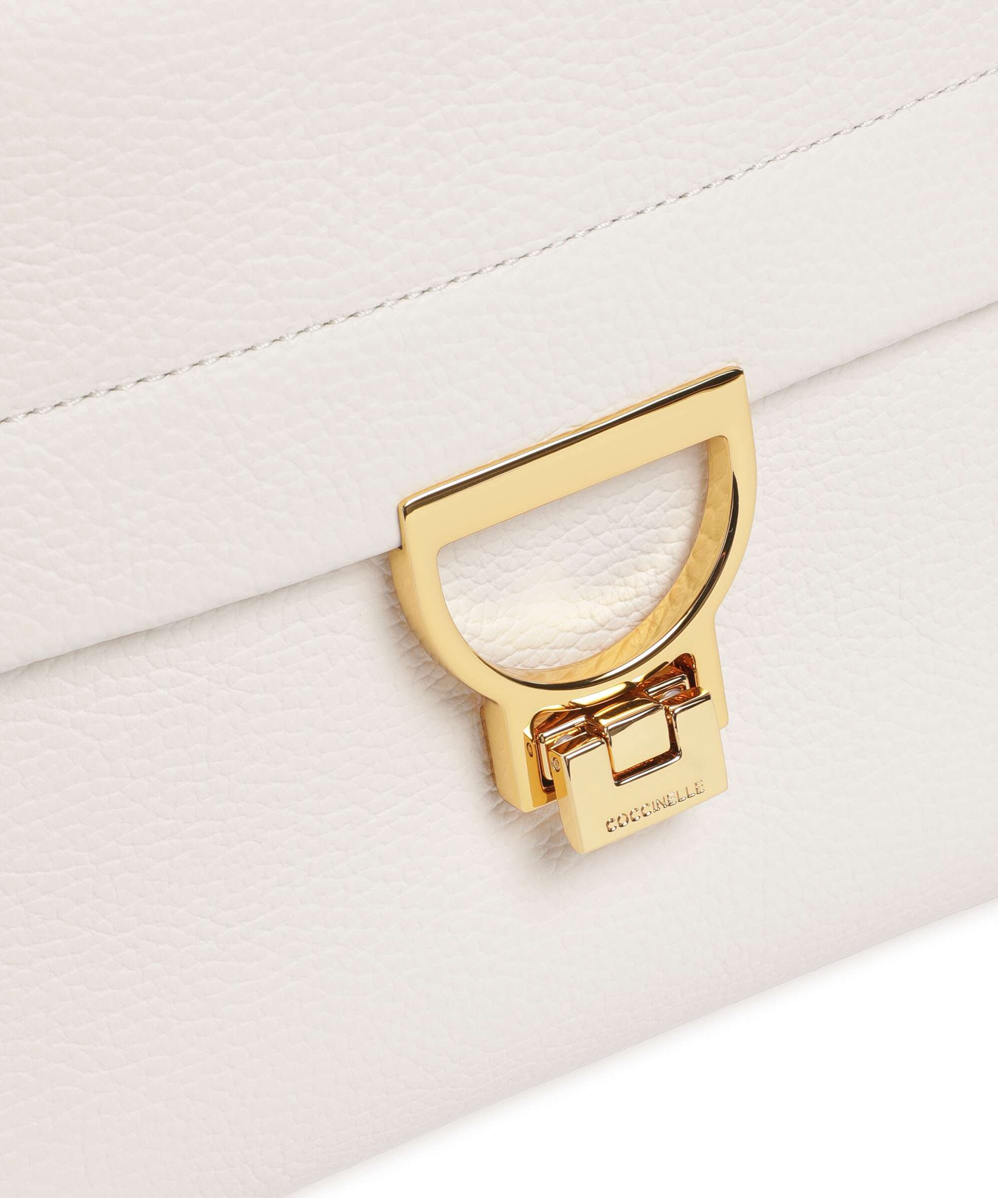 Coccinelle Arlettis Signature Handbag blanco