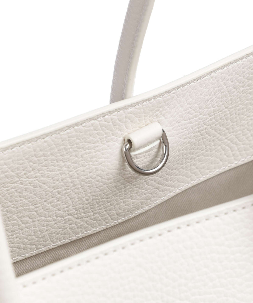 Coccinelle Myrtha Maxi Logo Tote bag blanco