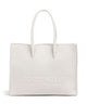 Coccinelle Myrtha Maxi Logo Tote bag blanco