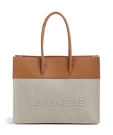 Coccinelle Myrtha Bolsa shopping natural/cuir