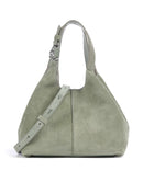 Coccinelle C-Easy Suede Bolso de mano greenery