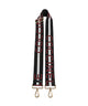 Coccinelle Nastro Signature Bag strap multicolour/noir