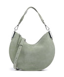Coccinelle Sunup Suede Bolso de hobo greenery