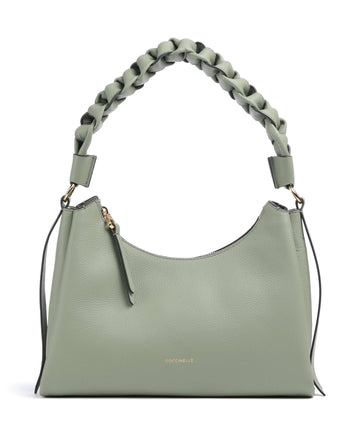 Coccinelle Boheme Grana Double Bolso de hombro greenery/rosett