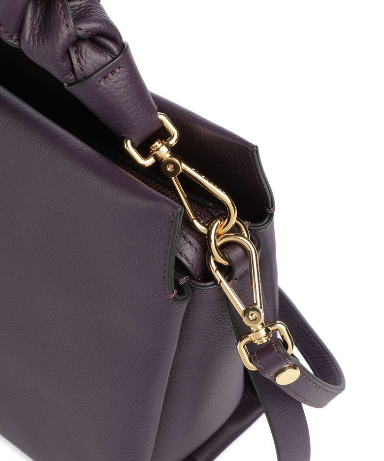 Coccinelle Boheme Grana Double Hobo bag prune/ribes