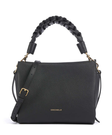 Coccinelle Boheme Grana Double Bolso de mano noir/cognac