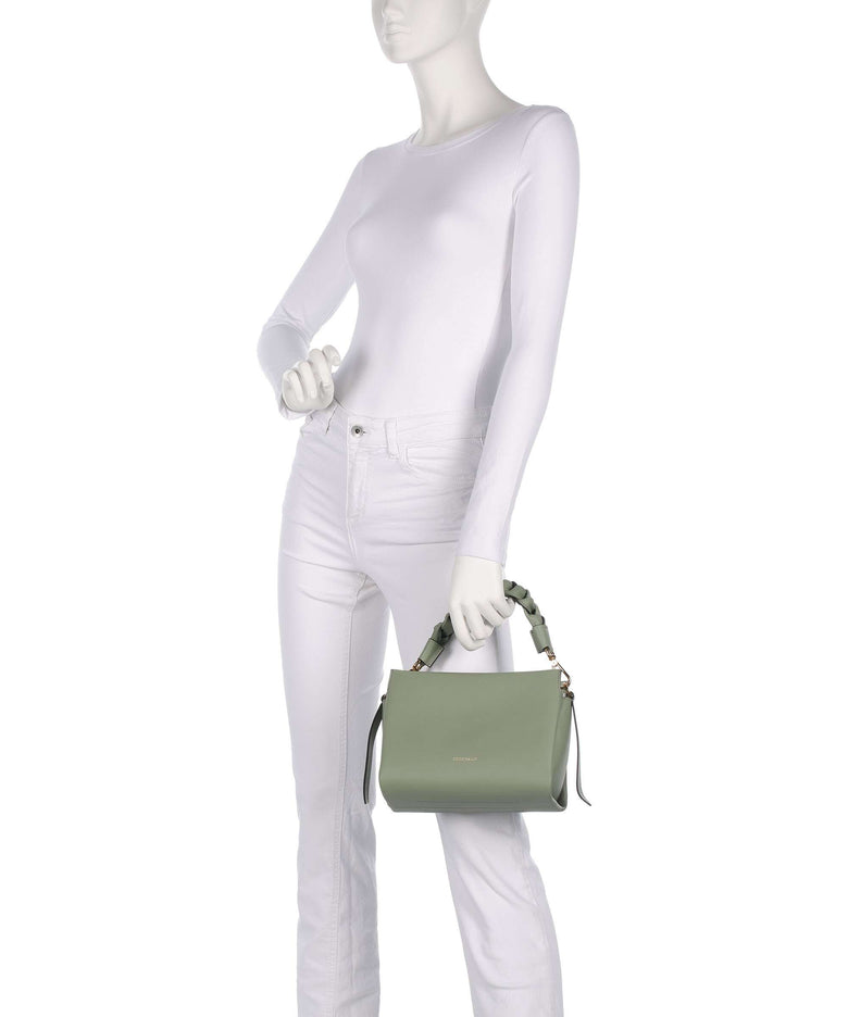 Coccinelle Boheme Grana Double Handbag greenery/rosett