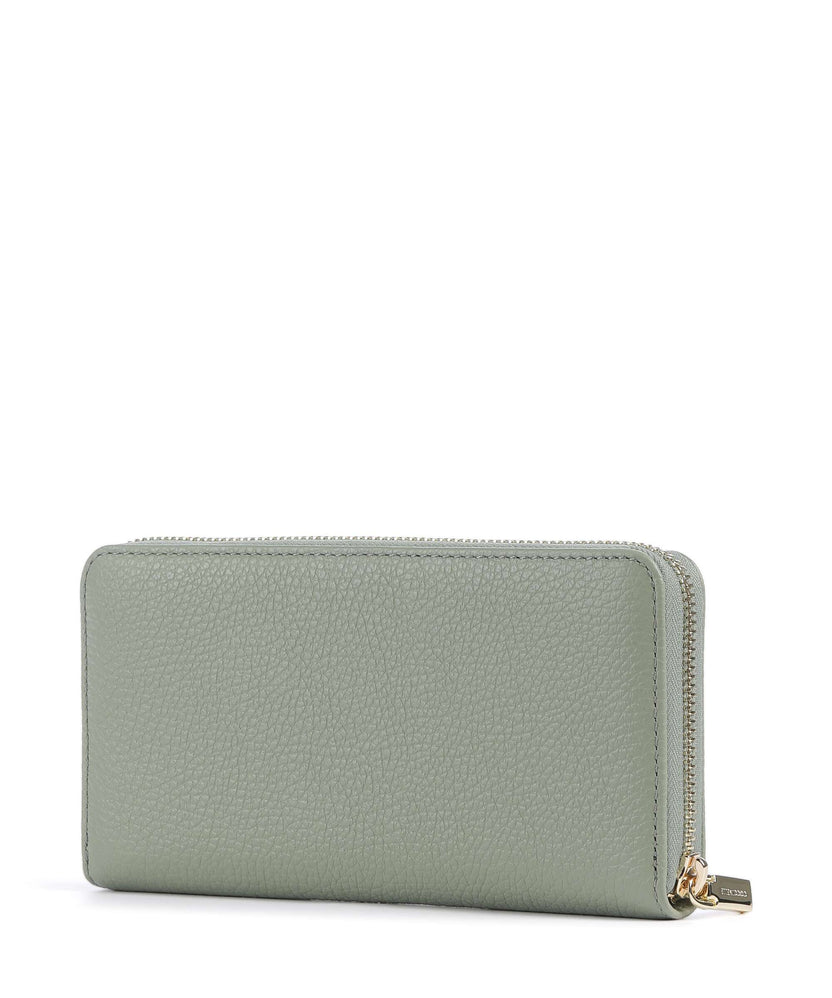 Coccinelle Metallic Soft Wallet greenery