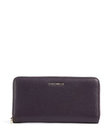 Coccinelle Metallic Soft Monedero prune
