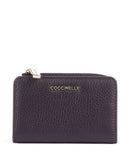 Coccinelle Metallic Soft Monedero prune