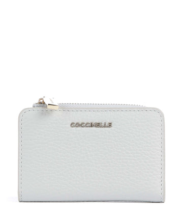 Coccinelle Metallic Soft Monedero snow