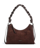 Coccinelle Boheme Suede Bolso de hombro brunette
