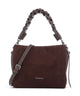 Coccinelle Boheme Suede Bolso de mano brunette